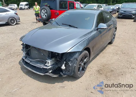 2017 BMW 430I Gran Coupe xDrive from USA, damaged, VIN WBA4F9C35HG812856